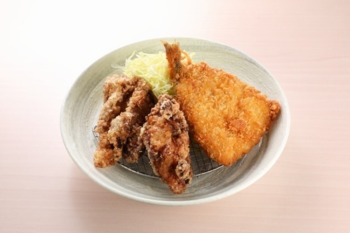 アジから定食