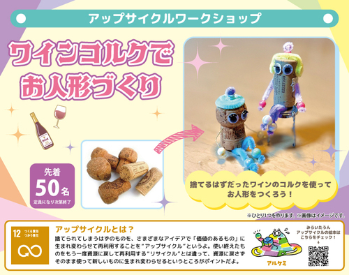 コルク人形づくり