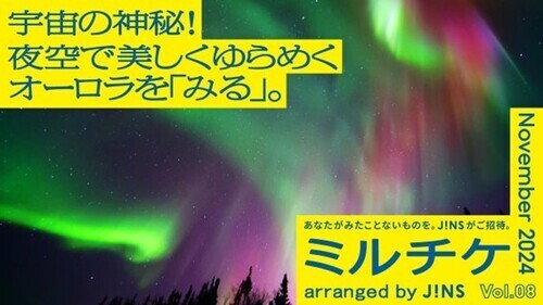 宇宙の神秘！夜空で美しくゆらめくオーロラを「みる」