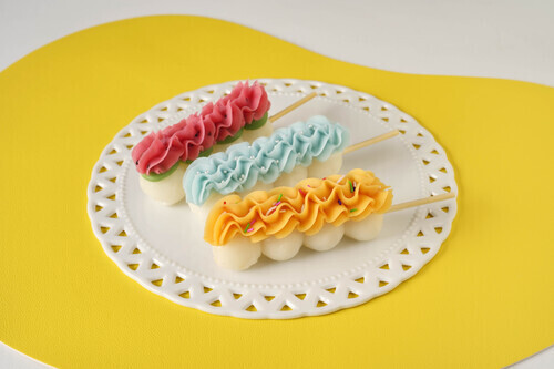 いろどり団子（この夏の新商品）