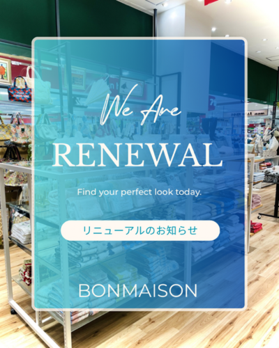 ファッション売場　リニューアル